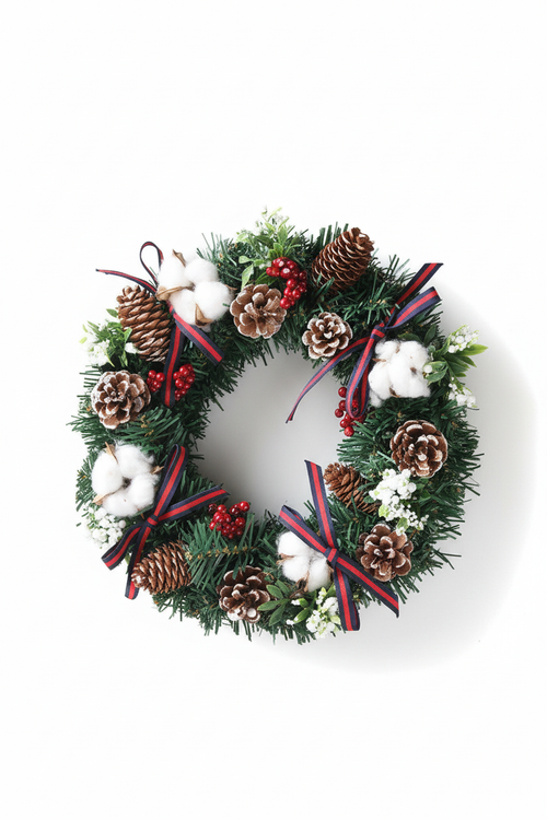 30 cm Christmas Wreath Ornament - Overview