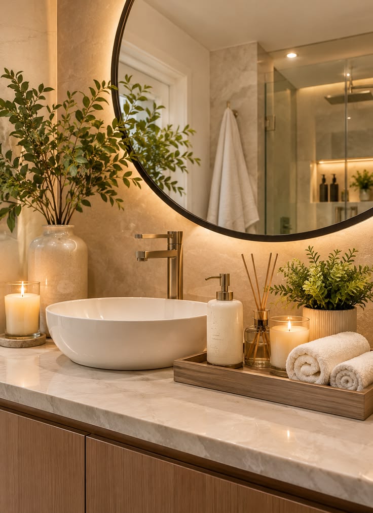 BATHROOM TOUCHES