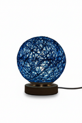 Woven Rattan LED Table Lamp – Soft Ambient USB Light